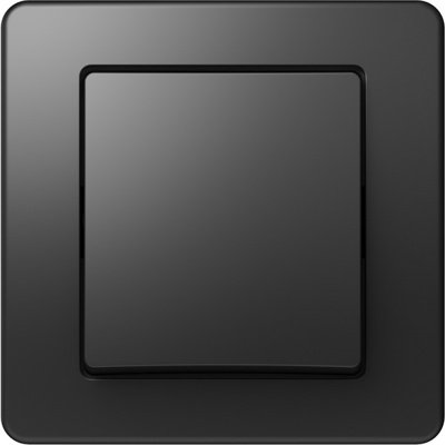 Ekonomik Buton Simplu 1P 10A IP20 Negru, TEM Modul TEM-SE11NB-B