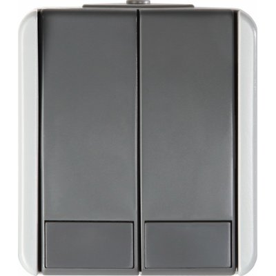 Fontana Int. Monopolar Serie 1P 10A IP44 Gri, TEM Modul TEM-SF50GY-U
