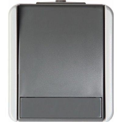 Fontana Int. Cap scara 1P 10A IP44 Gri, TEM Modul TEM-SF60GY-U