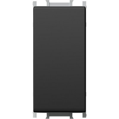Modul Int. Simplu 1M 16A IP20 Negru, TEM Modul TEM-SM10SB-U