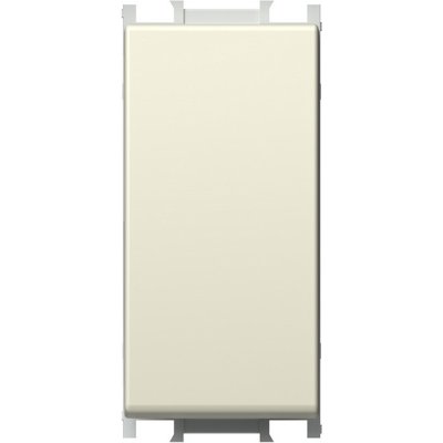 Modul Buton Simplu 1M 16A IP20 Crem, TEM Modul TEM-SM11IW-U