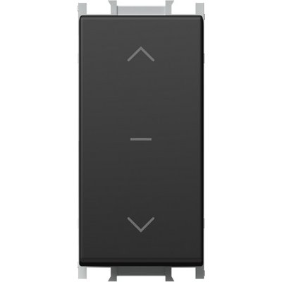 Intrerupator storuri negru 1-0-216AX 250V, TEM Modul TEM-SM40SBNT10-U
