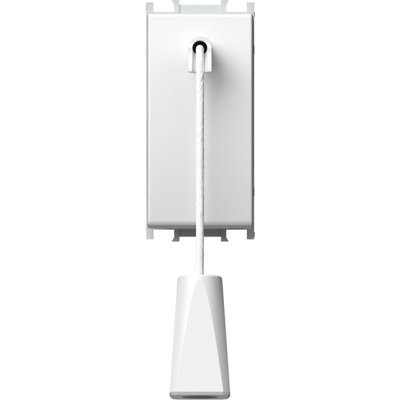 Modul Buton cu fir Cap scara 1M 16A IP20 Alb, TEM Modul TEM-SM62PWCD-B
