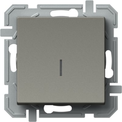 SWITCH 2WAY 10AX 250V~ TI IN XO, TEM Modul TEM-SQ60TIINXO-U