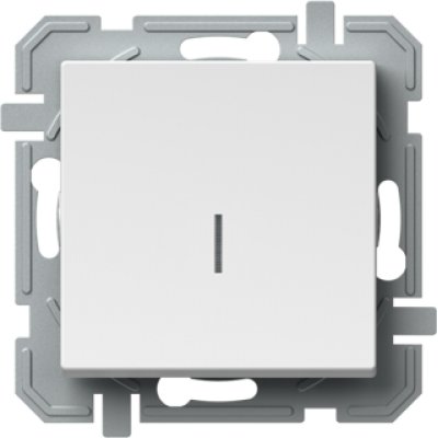 SWITCH 2WAY 10AX 250V~ PW IN XO, TEM Modul TEM-SQ60PWINXO-U