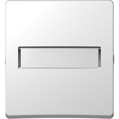 BUTTON 1GANGIW IL POLAR WHITE, TEM Modul TEM-TE13PWIL-U