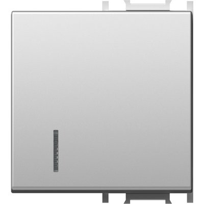 Modul Buton 2M argintiu, TEM Modul TEM-TM12ESIN-B