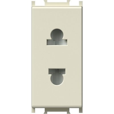 Modul Priza S. EURO 1M 16A ST IP20 Crem, TEM Modul TEM-VM21IW-U