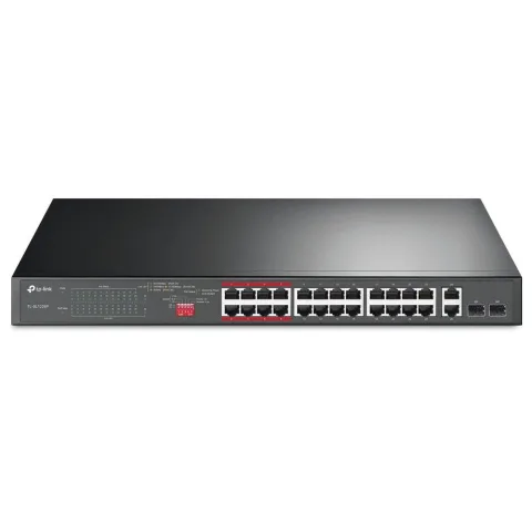 TPL SW 24P-FE 2P-GB UNMNGD RM PoE TP-LINK TL-SL1226P