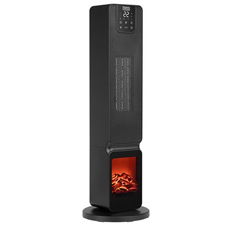 Aeroterma turn imitatie semineu Teesa TSA8062, 800W / 2000W