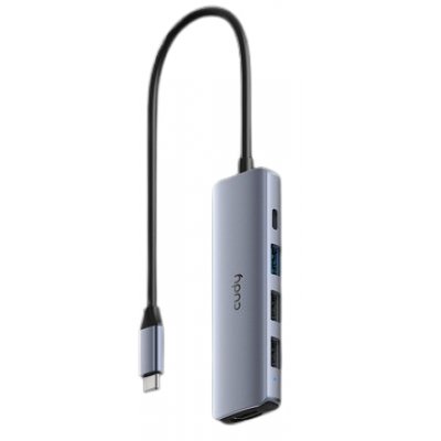 Hub USB-C 5-in-1 Cudy UH405, 1xHDMI 4K, 1xUSB 3.2, 2xUSB 2.0, 5 Gbps
