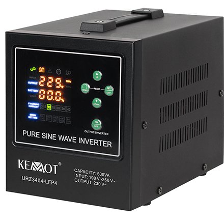 Ups Centrale Termice Sinus Pur 500VA/300W 12V KEMOT URZ3404-LFP4