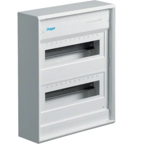 Tablou Volta aparent 24 (2X12) module Hager VA24B