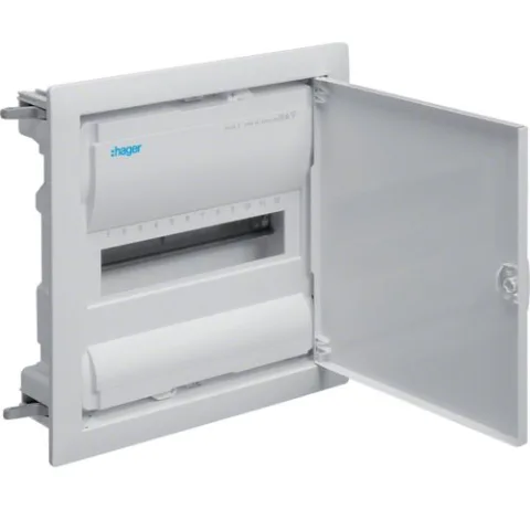 Tablou Volta 12 module pentru gips carton Hager VH12NE, 1X12M, incastrat
