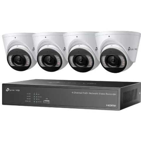 TPL VIGI 4 CH PoE+ NVR KIT TP-LINK VIGI NK4P-T4425-2T
