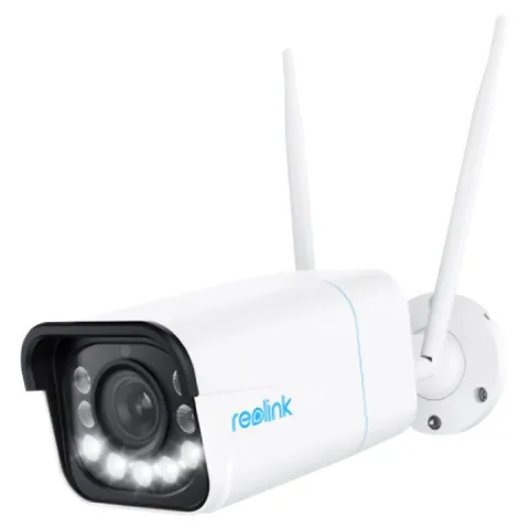 Camera supraveghere wireless WiFi 6 Reolink Full Color W430, 4K, 2.7 - 13.5 mm, IR/lumina alba 30 m, microfon si difuzor, slot card, vizualizare de pe