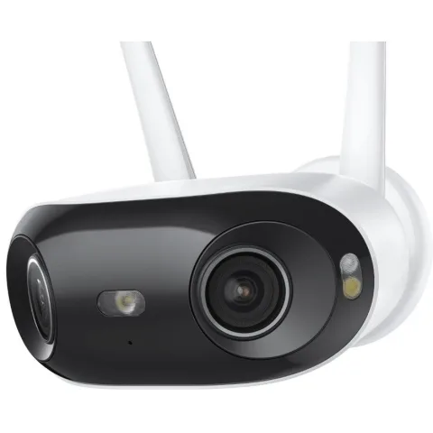 Camera supraveghere wireless cu lentila duala IP WiFi 6 Dual Band Reolink Elite Full Color W740, 8 MP, 2.8 mm, 180 grade, slot card, lumina alba/IR 30