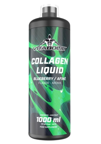 Collagen Liquid Blueberry Cherry, 1l, Vitabolic