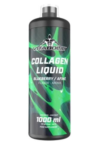 Collagen Liquid Blueberry Cherry, 1l, Vitabolic