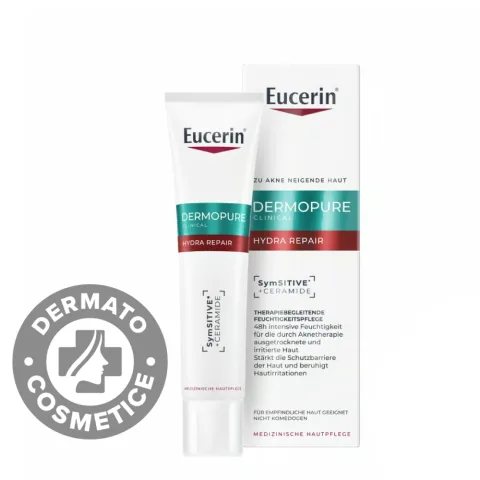 Fluid hidratant pentru fata DermoPure, 40ml, Eucerin