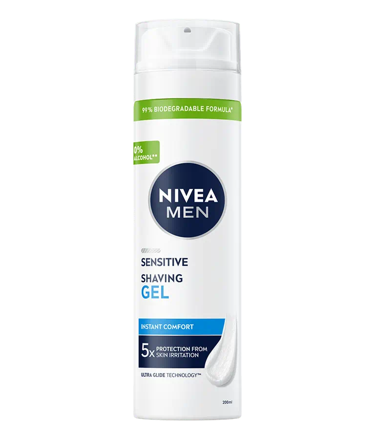 Gel de ras Men Sensitive, 200ml, Nivea