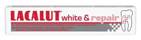 Pasta de dinti medicinala White Repair, 75ml, Lacalut