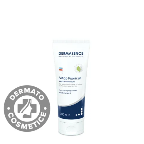 Crema intensiva pentru piele cu tendinta de psoriazis Vitop Psorucur, 100ml, Dermasence