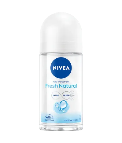 Deodorant roll-on pentru femei Fresh Natural, 50ml, Nivea