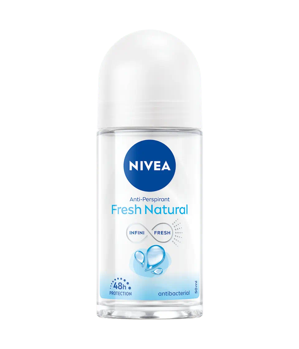 Deodorant roll-on pentru femei Fresh Natural, 50ml, Nivea