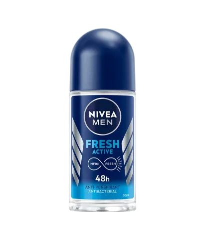 Deodorant roll-on pentru barbati Fresh Active, 50ml, Nivea