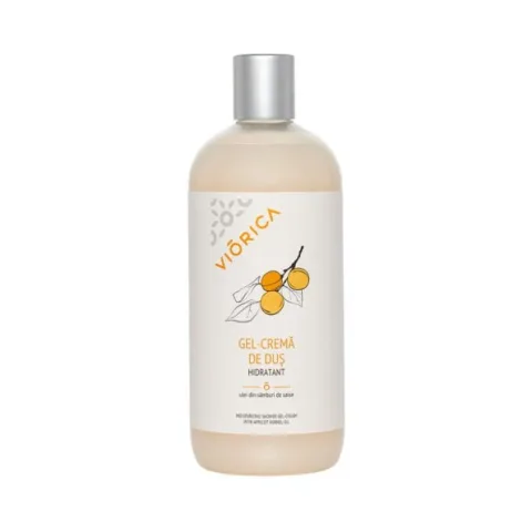 Gel-crema de dus hidratant, 500ml, Viorica