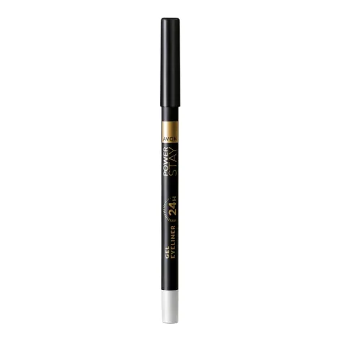 Creion gel pentru contur ochi Power Stay 24h Silver Shimmer, 1.2g, Avon