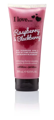 Scrub de corp Raspberry Blackberry, 200ml, I Love Cosmetics