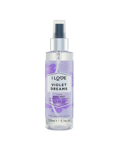 Spray de corp Violet Dreams, 150ml, I Love Cosmetics
