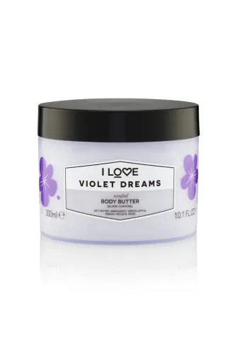 Unt de corp Violet Dreams, 330ml, I Love Cosmetics
