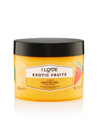 Unt de corp Exotic Fruit Signature, 330ml, I Love Cosmetics