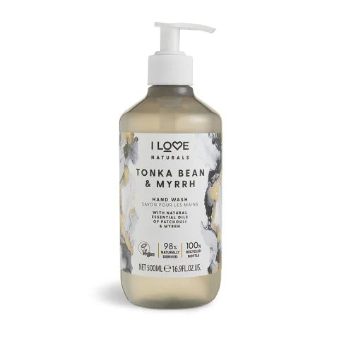 Sapun lichid Tonka Bean Myrrh Naturals, 500ml, I Love Cosmetics
