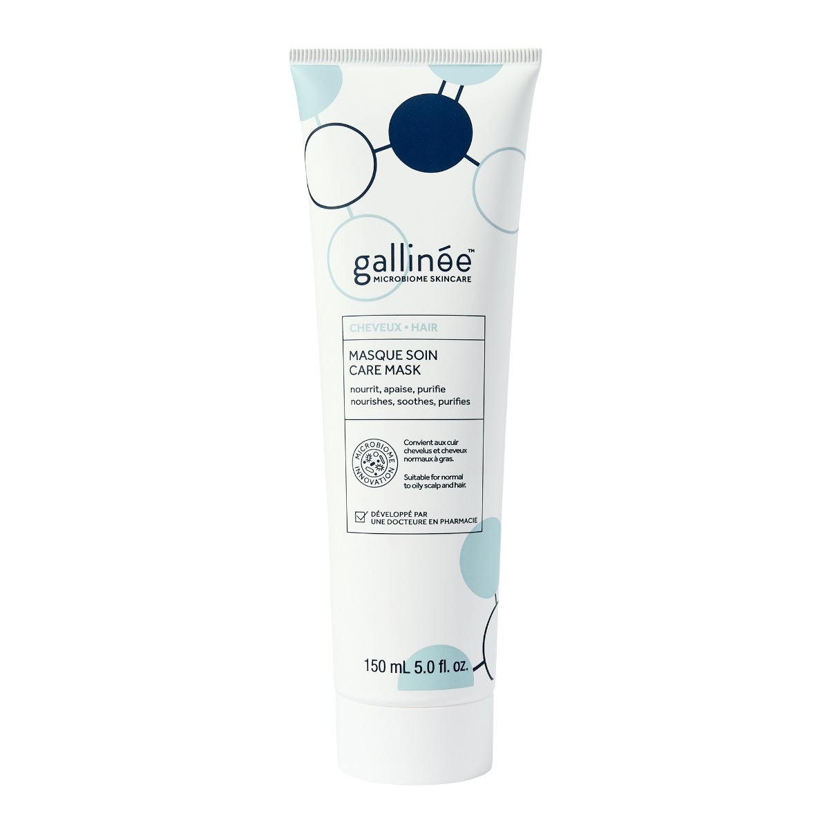 Masca de par fara sulfati, 150ml, Gallinee