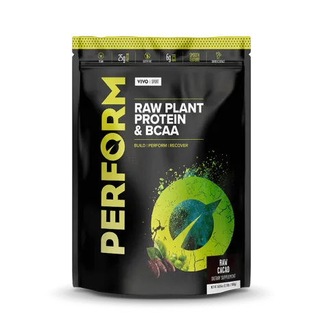Proteine vegetale si BCAA cu aroma de Cacao Perform, 988g, Vivo