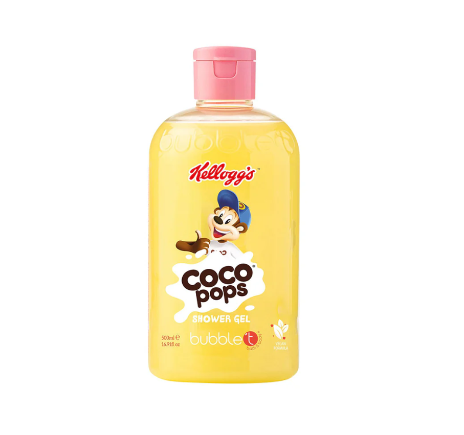 Gel de dus si baie cu aroma de Coco Pops, 500ml, Bubble T