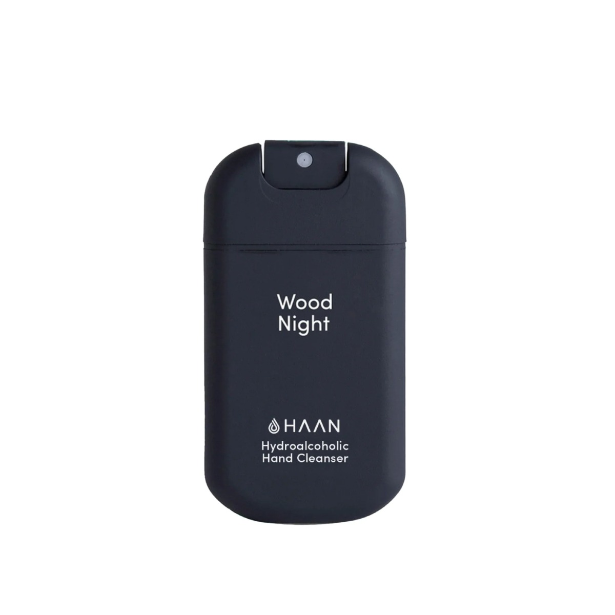Gel igienizant pentru maini cu note de lemn de cedru Wood Night, 30ml, Haan
