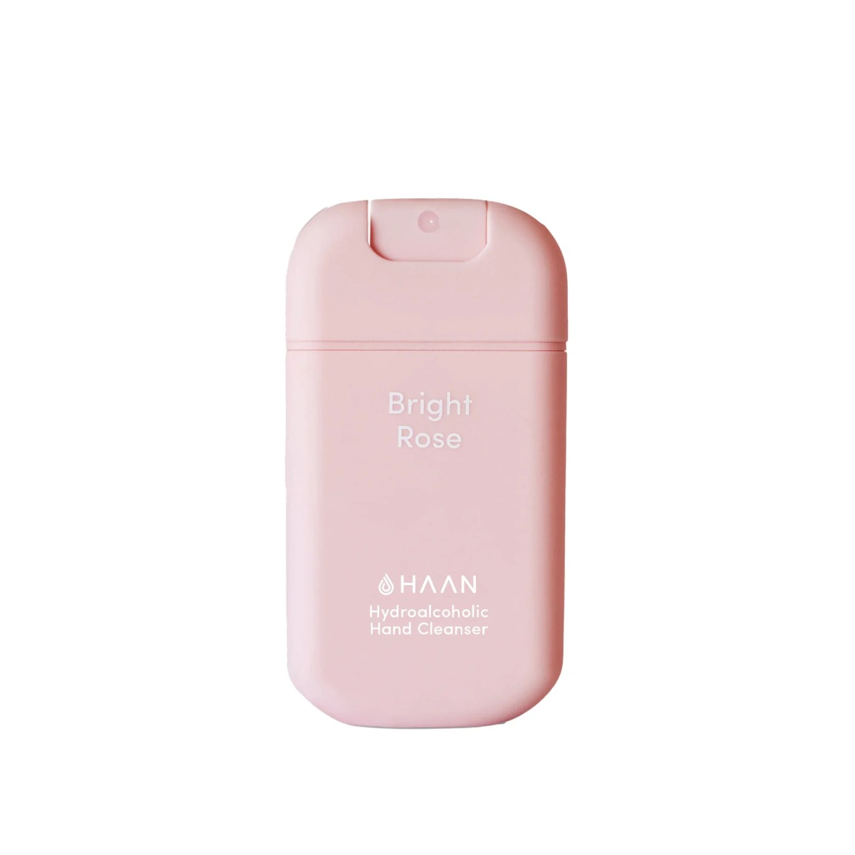 Gel igienizant pentru maini cu note de trandafir dulce si geranium verde Bright Rose, 30ml, Haan