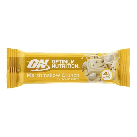 Baton proteic On Marshmallow Crunch, 65g, Optimum Nutrition