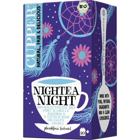 Ceai infuzie Noapte Buna Eco, 40g, Cupper
