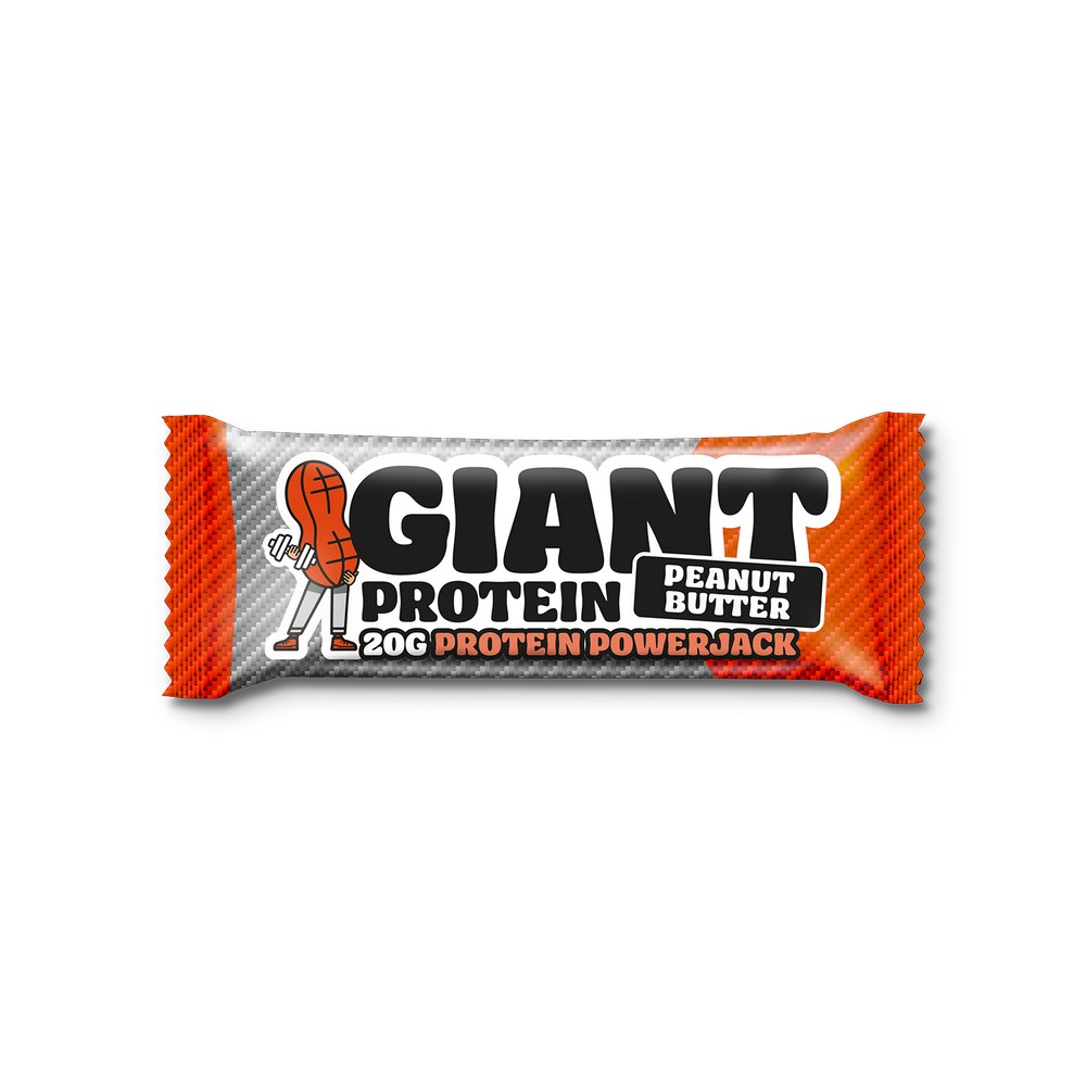 Baton proteic cu unt de arahide, 90g, Giant Bar