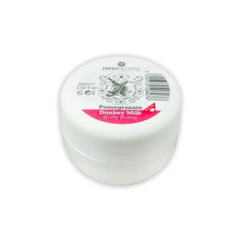 Unt de corp cu lapte de magarita si rodie, 60ml, Fresh Secrets