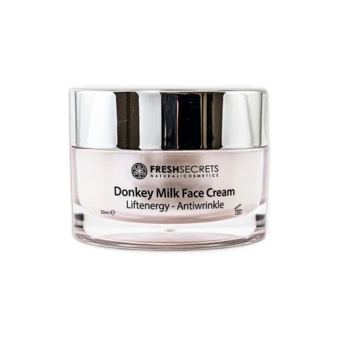 Crema de fata antirid si fermitate cu lapte de magarita, 50ml, Fresh Secrets