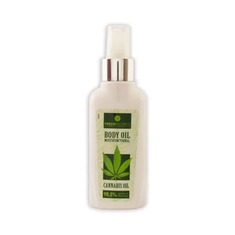 Ulei multifunctional de corp cu canabis, 100ml, Fresh Secrets