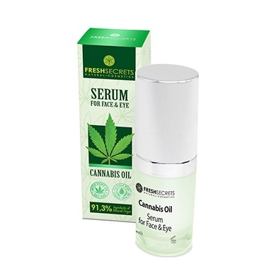 Ser de fata si ochi cu canabis, 15ml, Fresh Secrets
