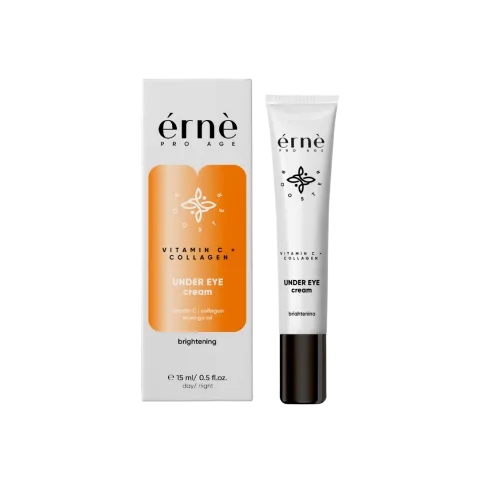 Crema iluminatoare pentru ochi cu Vitamina C si Colagen, 15ml, Erne